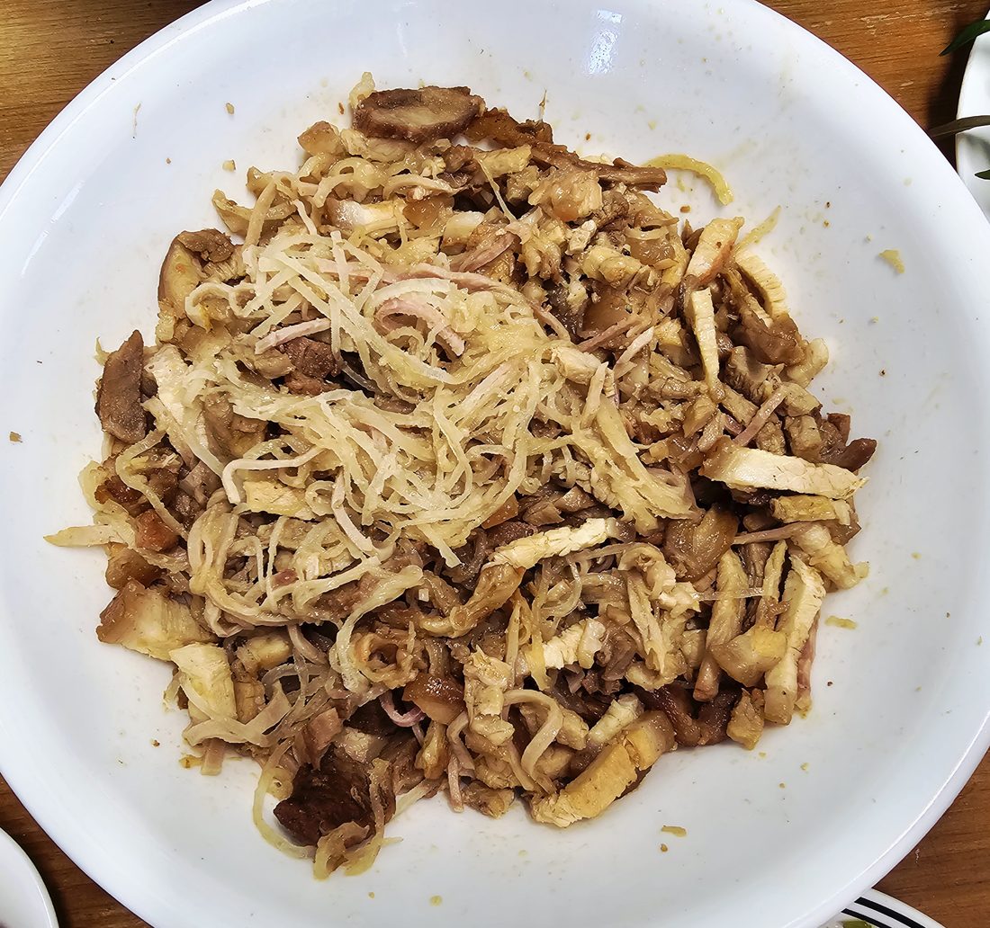 Shredded pork